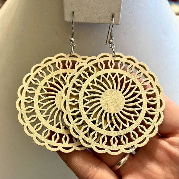 4 for $20 Sale Boho Geometric Design Earrings - Picture 4 of 4